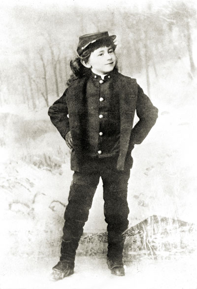 Cecil de Mille as a child