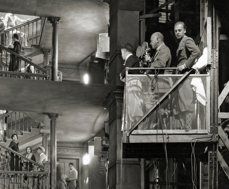 DeMille used an elevator to achieve a crane-like shot in The Godless Girl (1928)